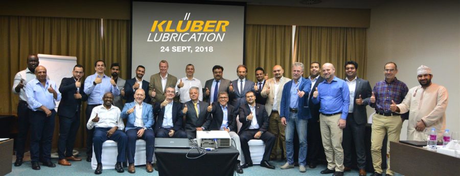 Channel Partners Sales Meeting with Kluber Lubrication