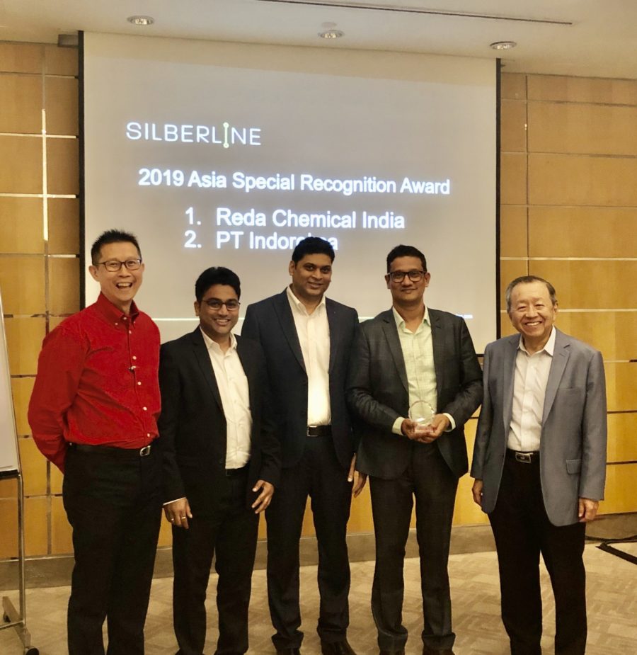 REDA Chemicals India Receives Silberline’s Recognition Award