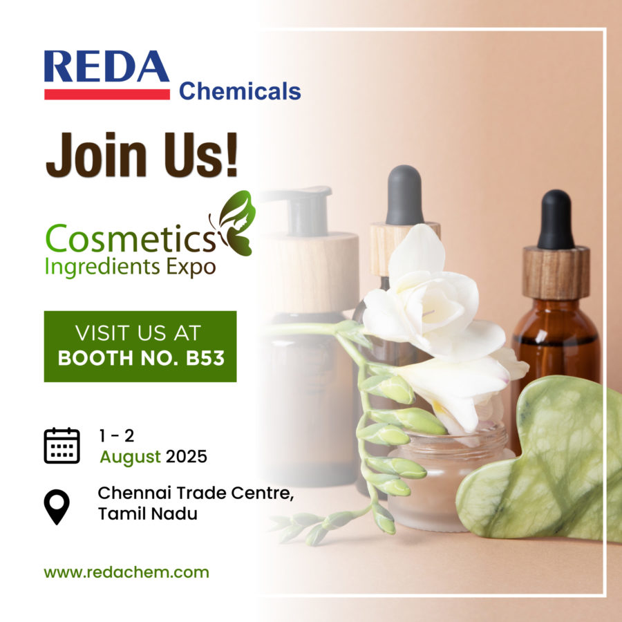 REDA Chemicals at Cosmetics Ingredients Expo 2025