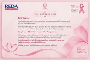 This Pink October, REDA came together to support a cause that touches many lives.